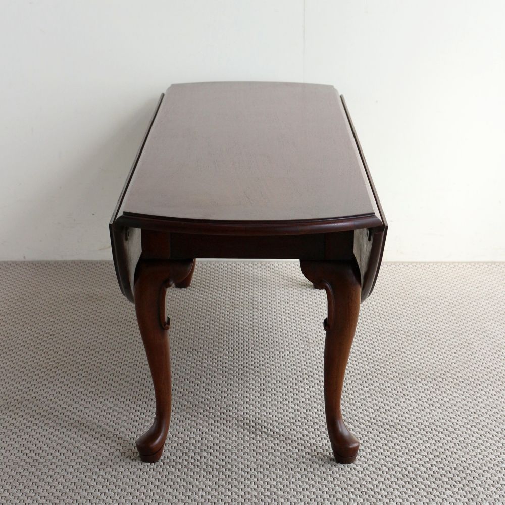 オシャレな猫脚♪ ドロップリーフコーヒーテーブル AA1-LD-DCT