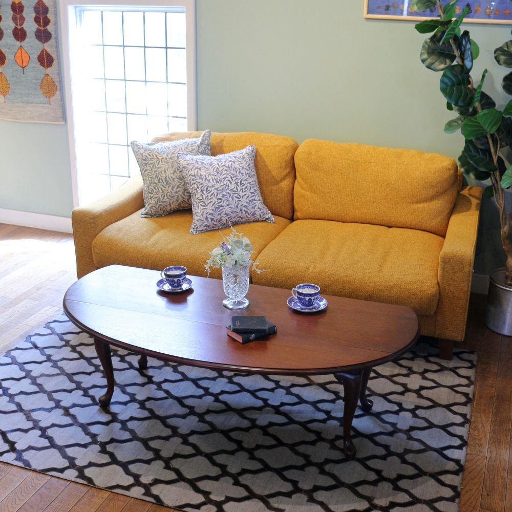 オシャレな猫脚♪ ドロップリーフコーヒーテーブル AA1-LD-DCT