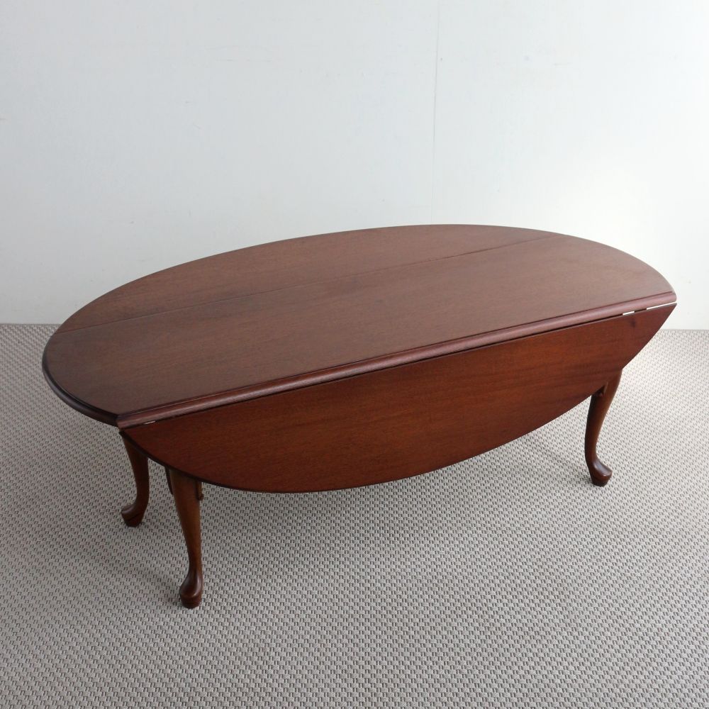 オシャレな猫脚♪ ドロップリーフコーヒーテーブル AA1-LD-DCT