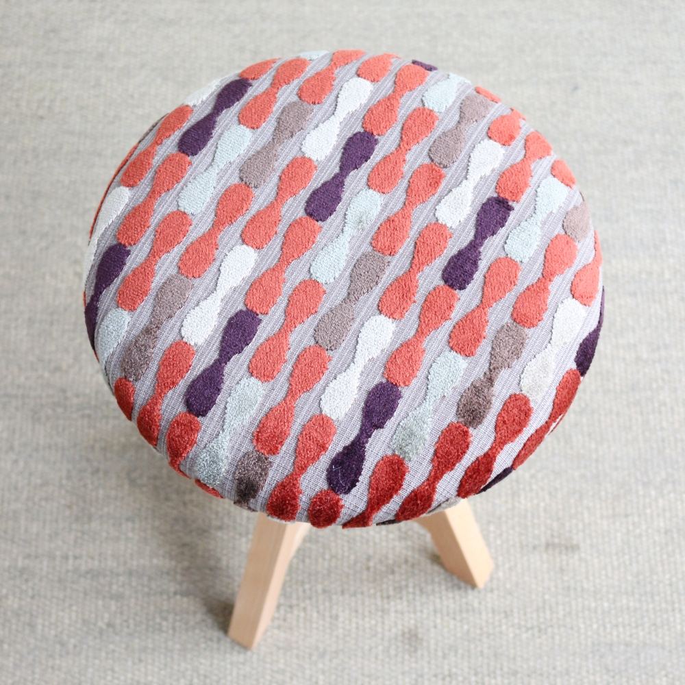 オシャレなフォルム♪ ファブリックスツール AA2-AZ2-UP157