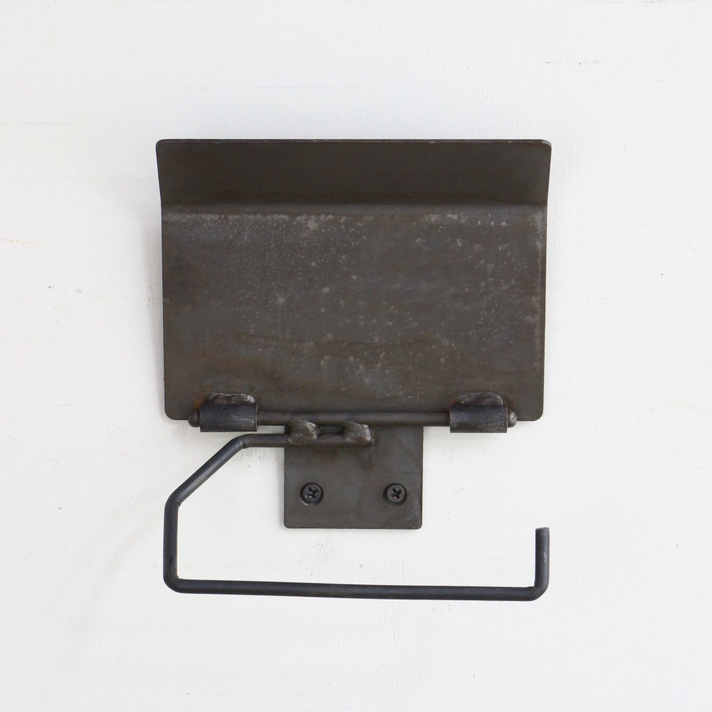 インダストリアルな味わい♪ ペーパーホルダーLクリア AD2-IWS-LPH-001