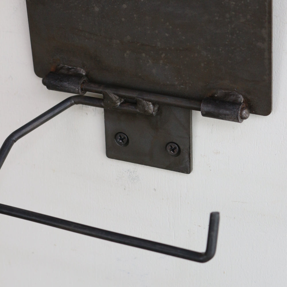 インダストリアルな味わい♪ ペーパーホルダーLクリア AD2-IWS-LPH-001