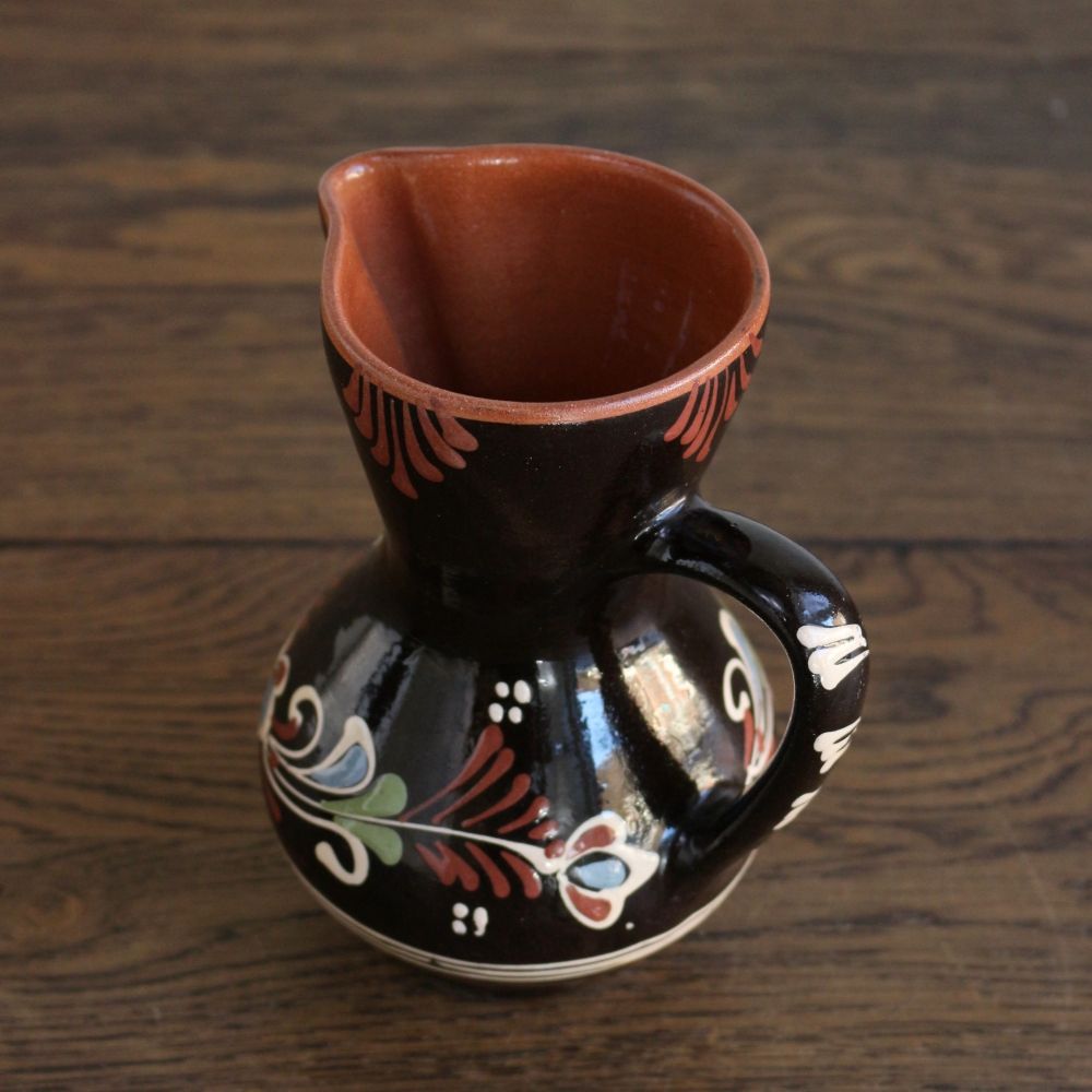 オシャレなフォルム♪ ヴィンテージ セラミックジャグ(ハンガリー製) BR1-HU20-082-001