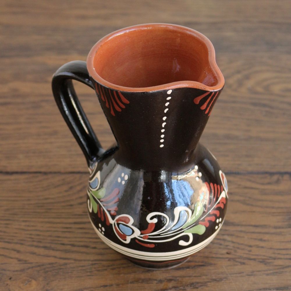 オシャレなフォルム♪ ヴィンテージ セラミックジャグ(ハンガリー製) BR1-HU20-082-002