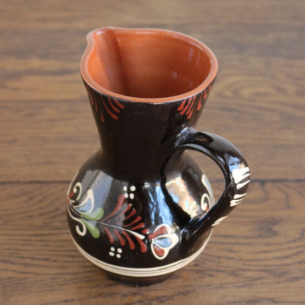 オシャレなフォルム♪ ヴィンテージ セラミックジャグ(ハンガリー製) BR1-HU20-082-002