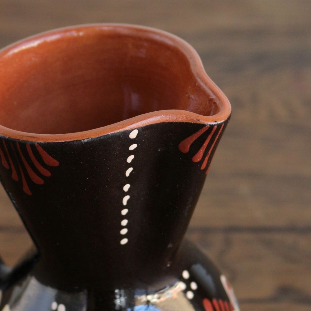 オシャレなフォルム♪ ヴィンテージ セラミックジャグ(ハンガリー製) BR1-HU20-082-002