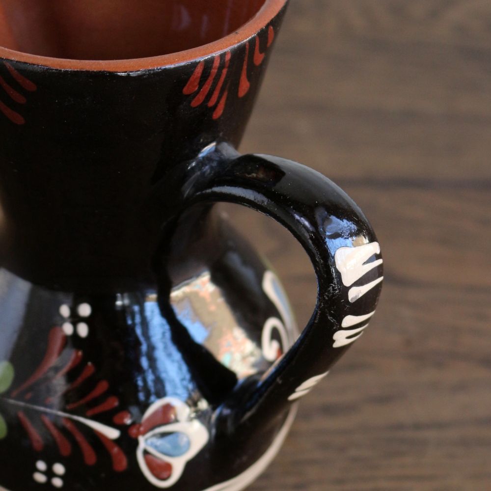 オシャレなフォルム♪ ヴィンテージ セラミックジャグ(ハンガリー製) BR1-HU20-082-002