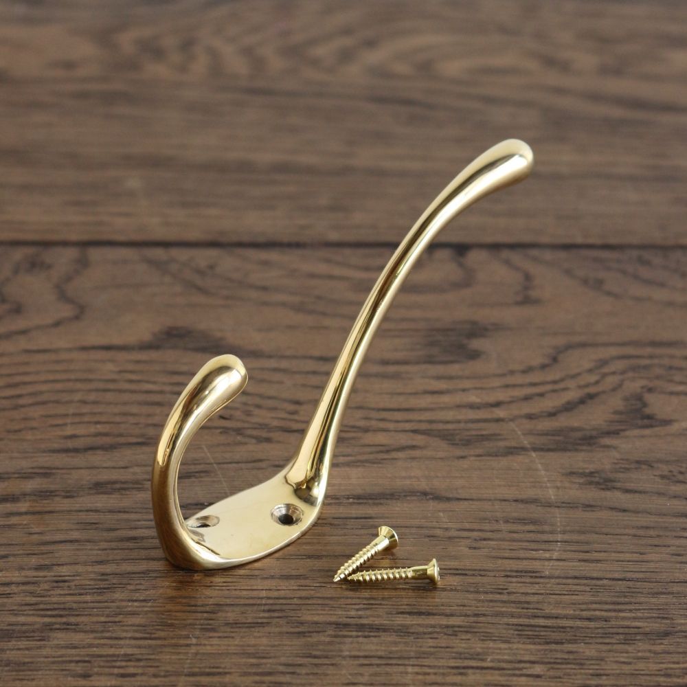 エレガントな輝き♪ ブラスフック ゴールド DV1-HK115P