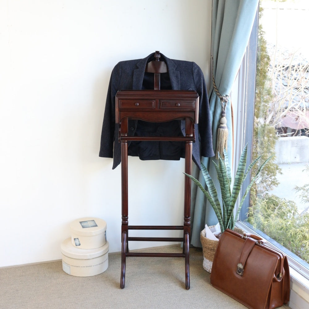 オシャレなハンサムスタイル♪ アンティーク風 ハンガースタンド EB1-117024