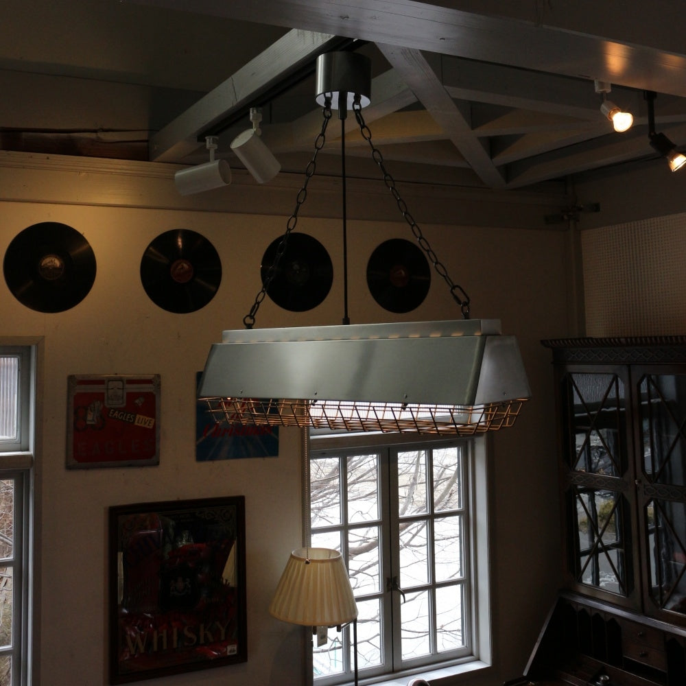 インパクト抜群の照明♪ シーリングペンダントライト「コンプトンランプSV」  HS1-CM-001SV