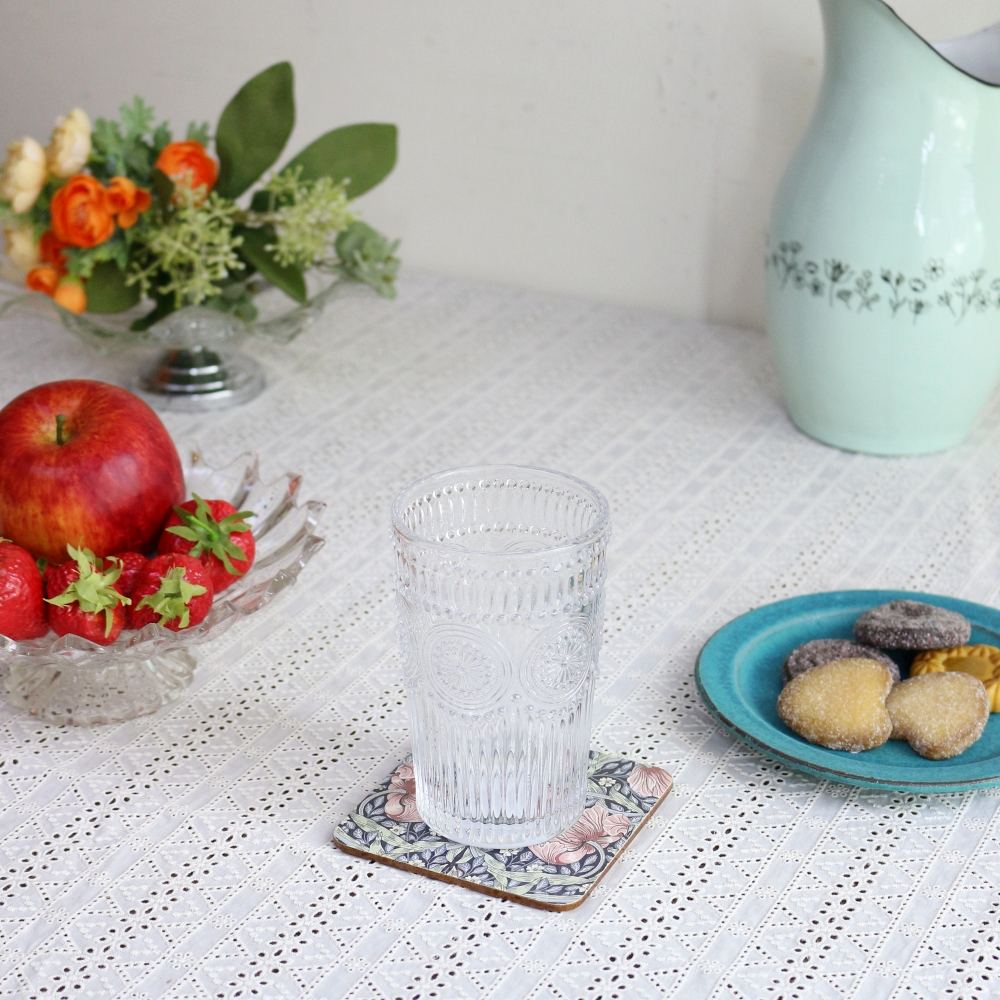 ウィリアム・モリス柄のおしゃれなコースター4枚セット♪  PIMPERNEL(ピンパネル) KE1-WM-4C-PIB