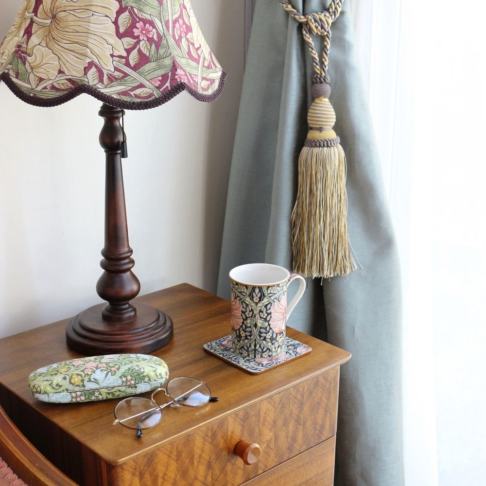 ウィリアム・モリス柄のおしゃれなコースター4枚セット♪  PIMPERNEL(ピンパネル) KE1-WM-4C-PIB