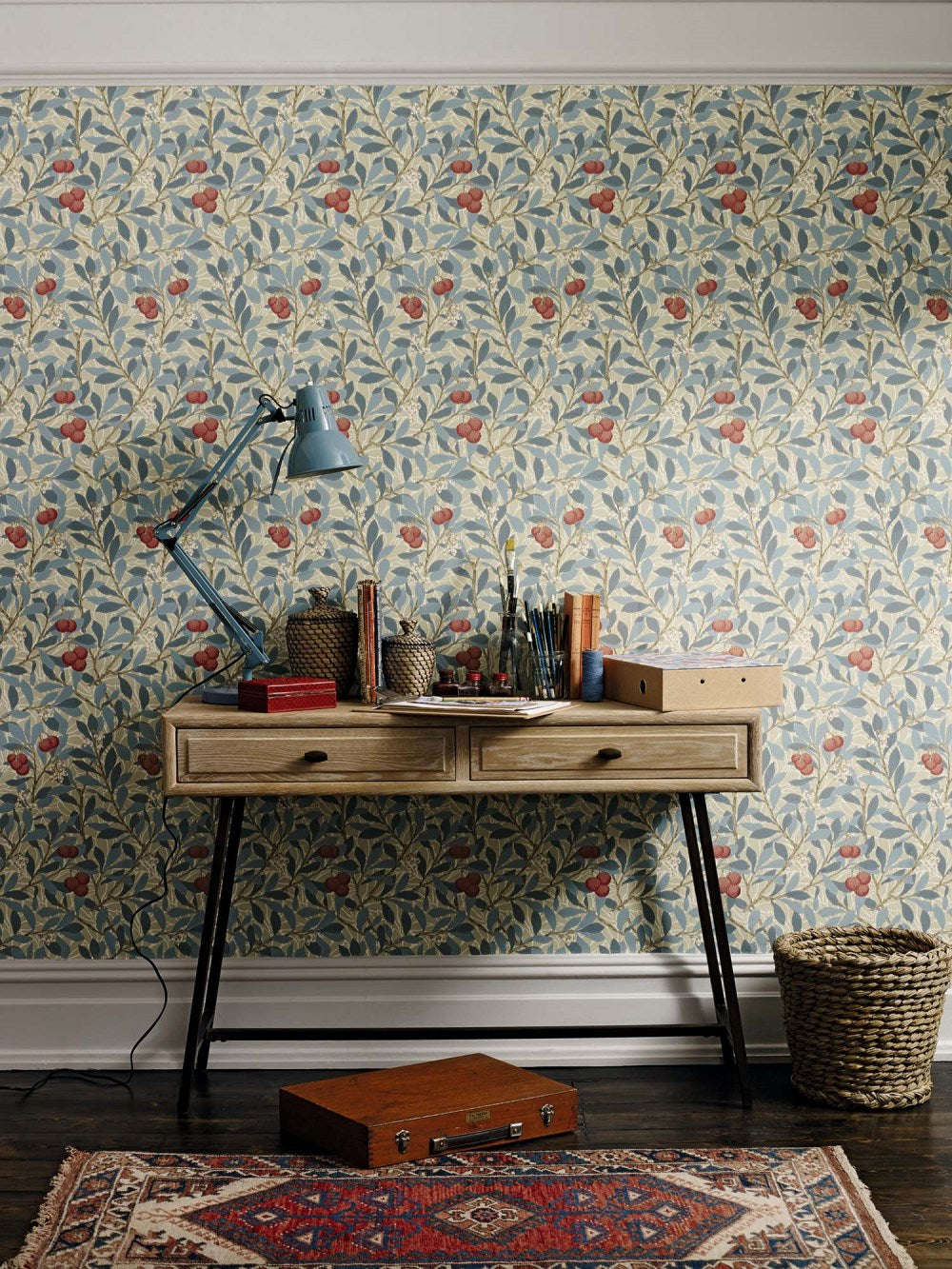 【ウィリアム・モリス】壁紙 Arbutus 216809 / 214718(アービュタス) MA1-214718