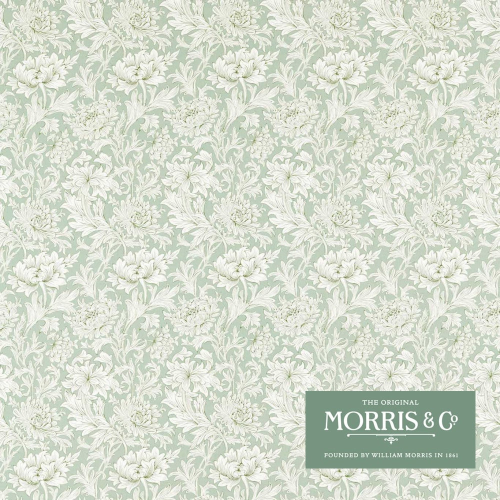 ウィリアム・モリス】ファブリック Chrysanthemum Toile 226911（クリ
