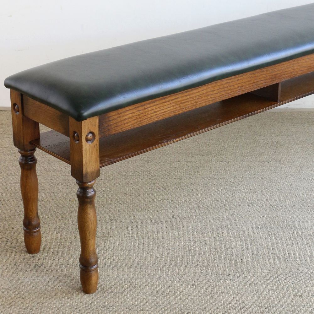 オシャレなベンチ♪ アンティーク調 玄関スツール(幅120) MC2-JG333-120