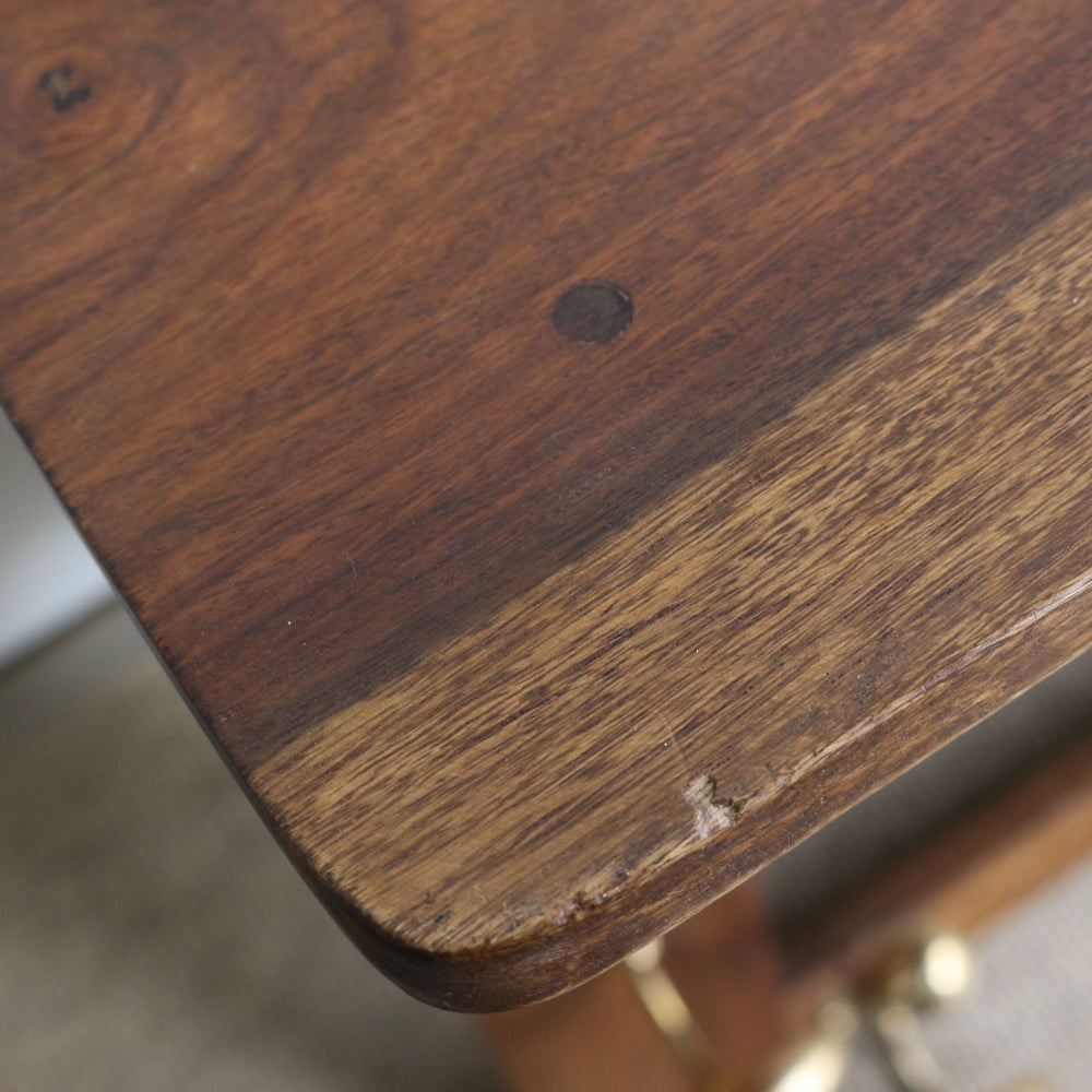 オシャレなアンティーク仕上げ♪ エントランスミラーシェルフ MN1-24033131