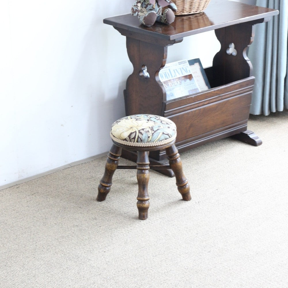 オシャレなベビースツール♪ 【ウィリアム・モリス】ピンパネル492 OL-BSL-PIMPER492