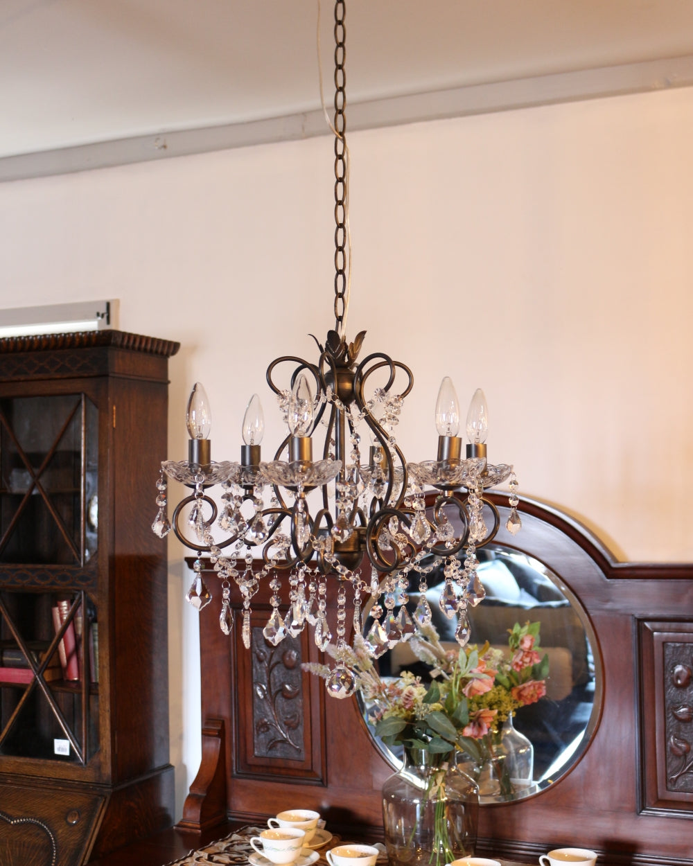 エレガントな輝き♪ シャンデリア 6灯 OR1-OB-004-6