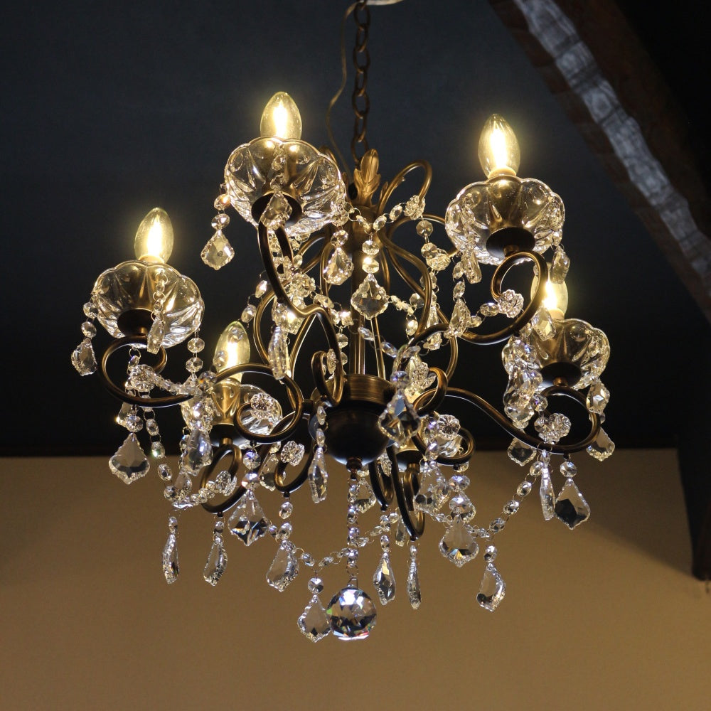 エレガントな輝き♪ シャンデリア 6灯 OR1-OB-004-6