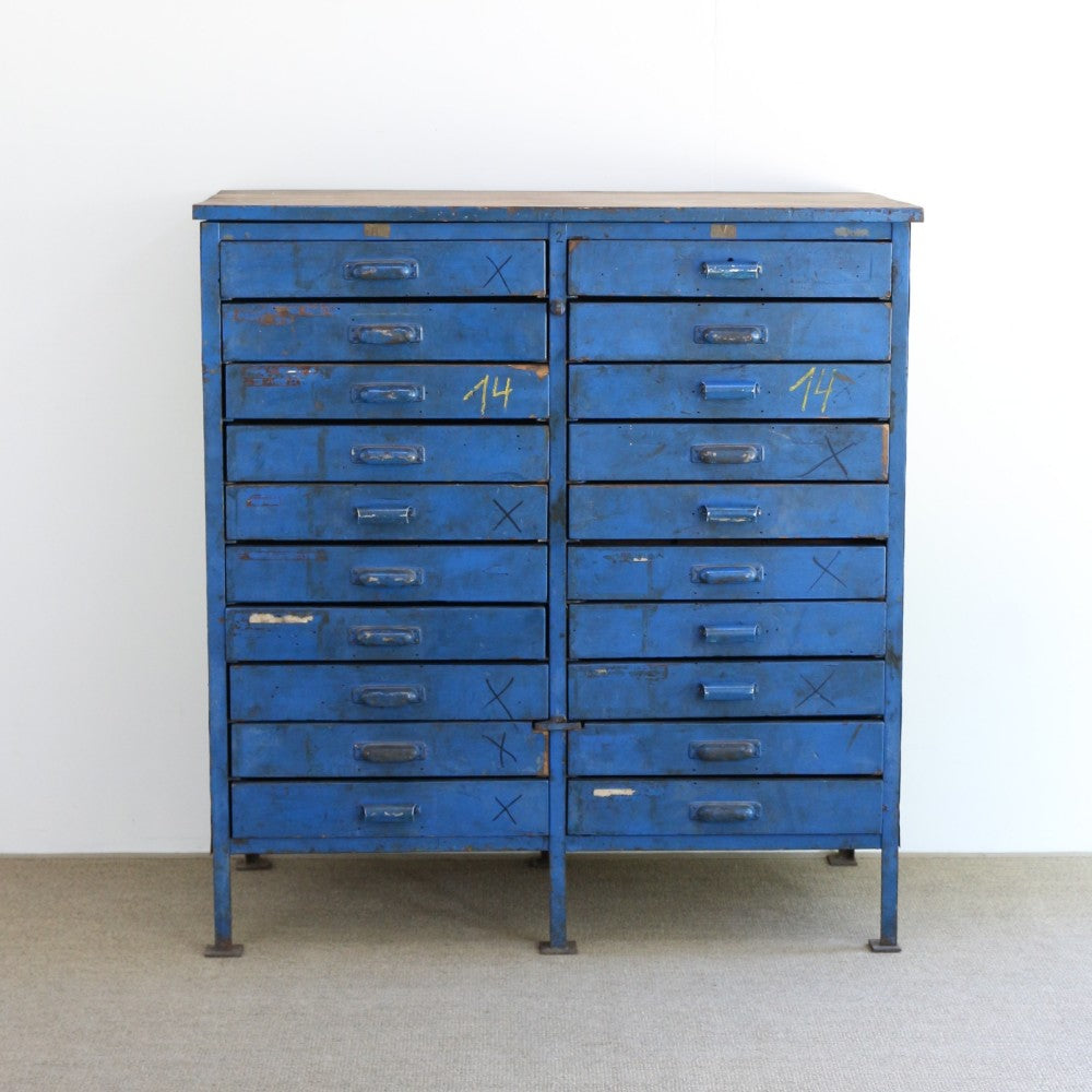 オシャレな遊び心をプラス♪ アイアンのファイリングキャビネット SB1-120