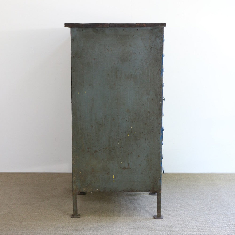 オシャレな遊び心をプラス♪ アイアンのファイリングキャビネット SB1-120