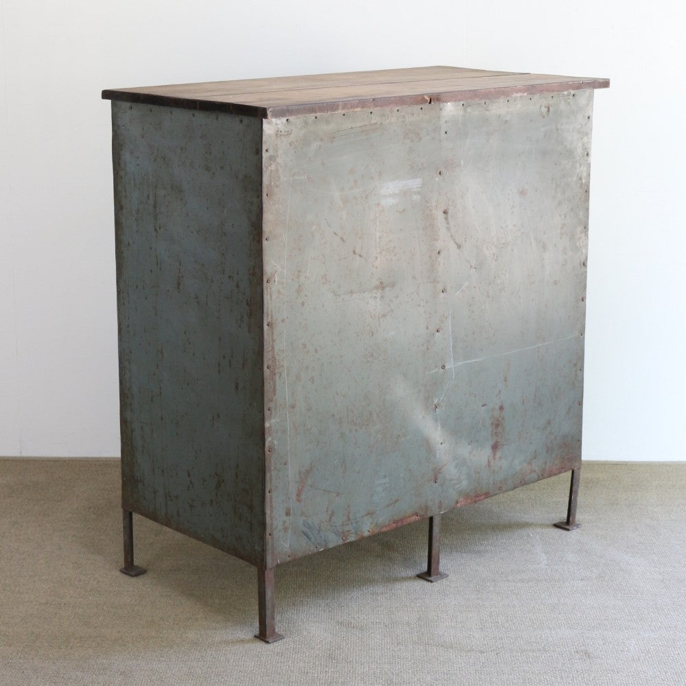 オシャレな遊び心をプラス♪ アイアンのファイリングキャビネット SB1-120