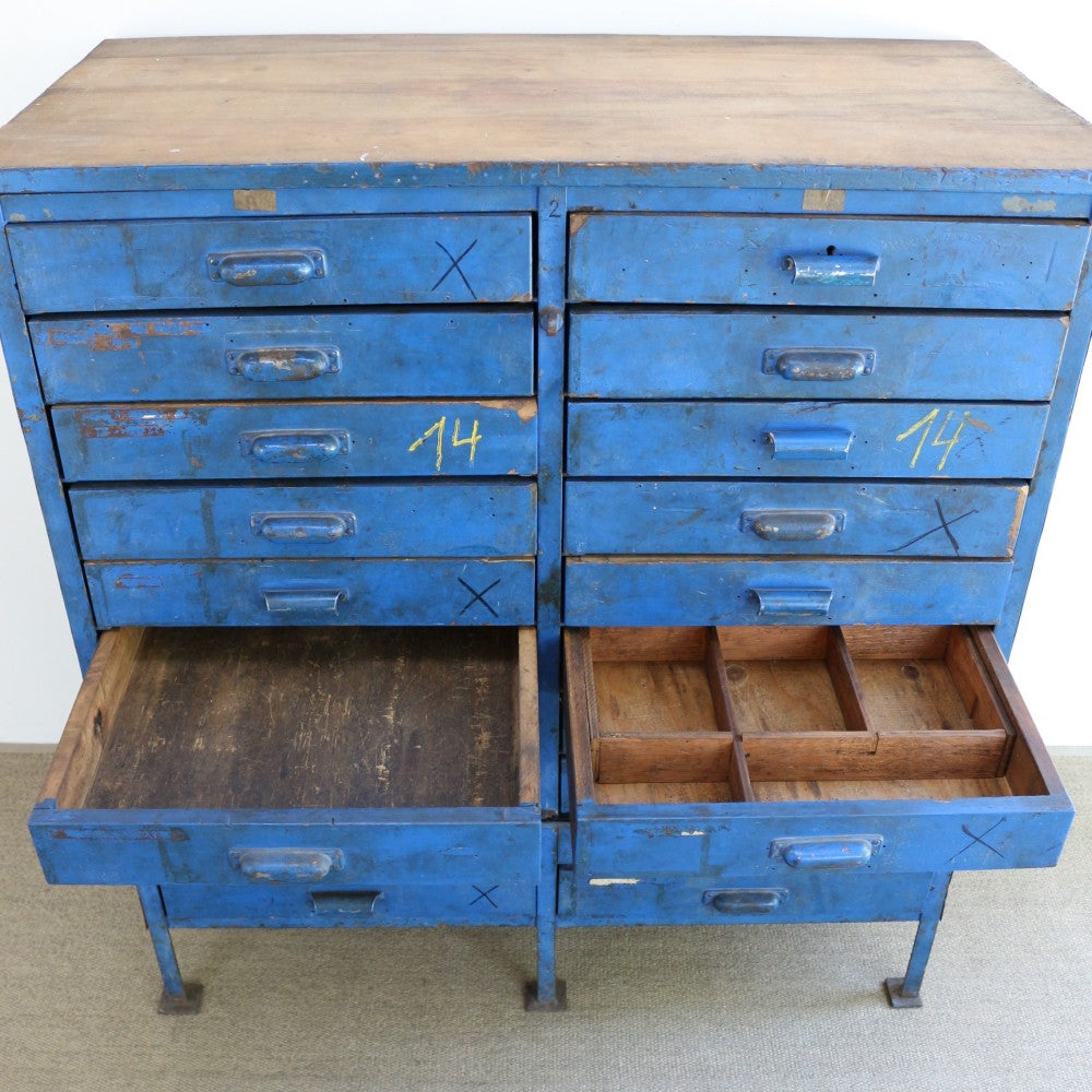 オシャレな遊び心をプラス♪ アイアンのファイリングキャビネット SB1-120