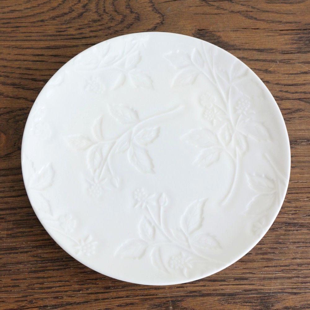 オシャレなデザート皿♪ フランボワーズ 160 プレート 白【スタジオエム】 SM1-181496