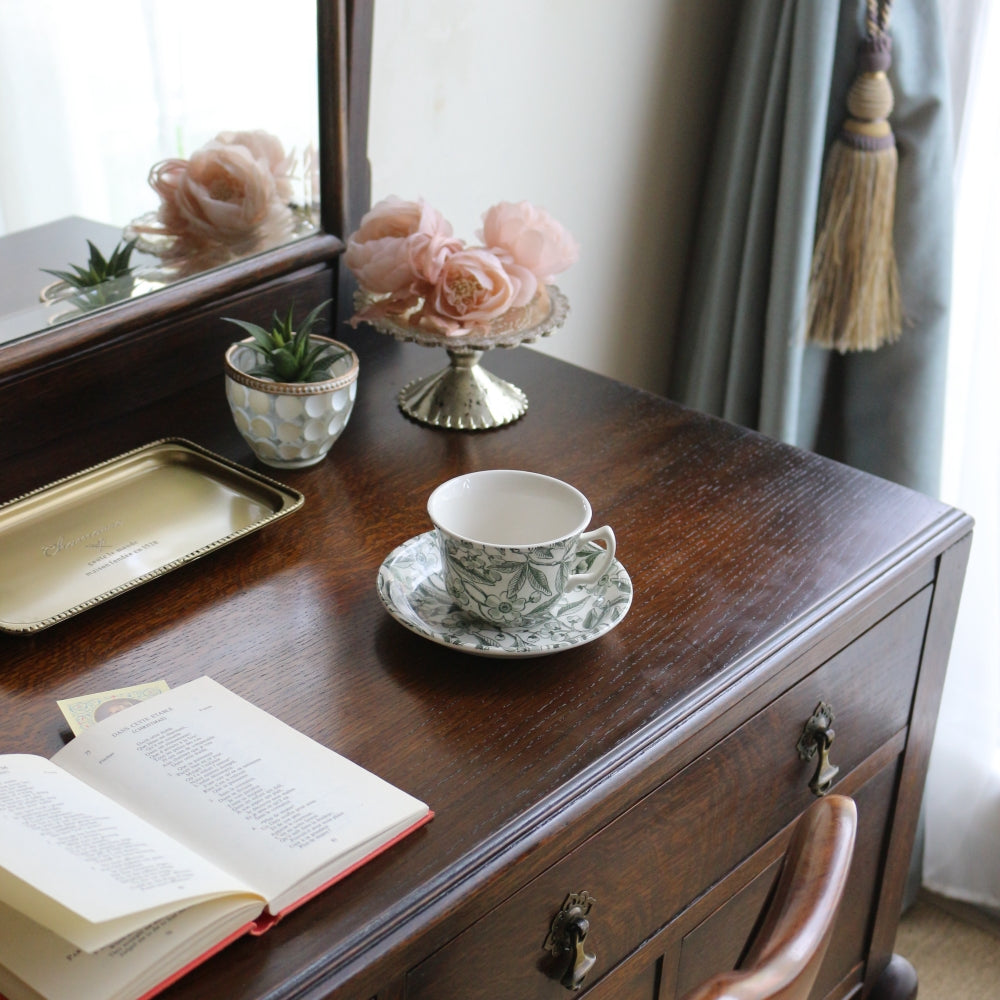 カップ&ソーサー バーレイ社 グリーンプルナス 【日本限定発売】 TI1-E16G00