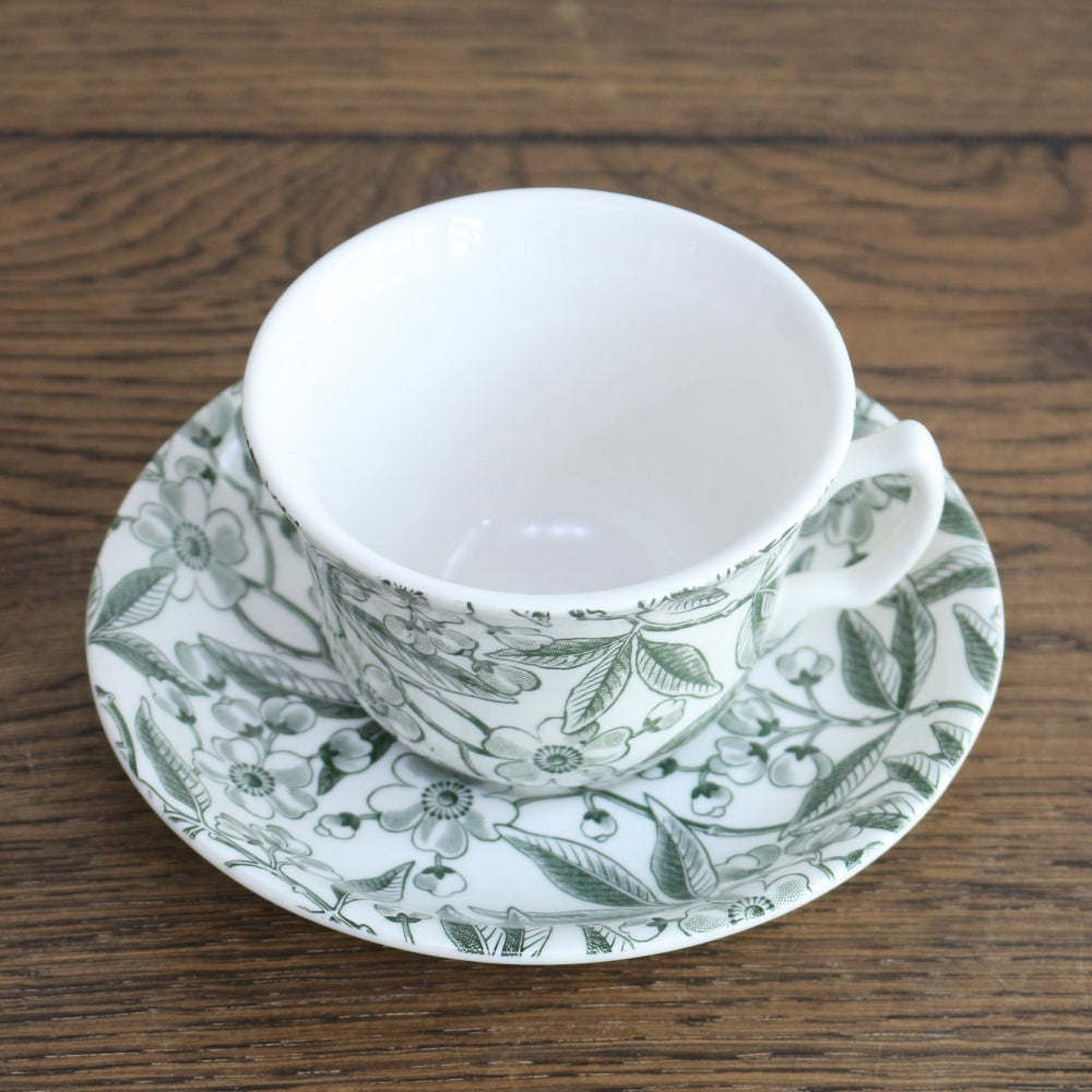 カップ&ソーサー バーレイ社 グリーンプルナス 【日本限定発売】 TI1-E16G00