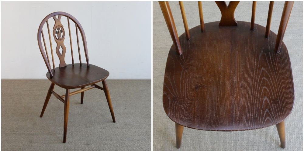 アーコール独特のウィンザースタイル♪ アーコール・フルール・ド・リス チェア VC102-001