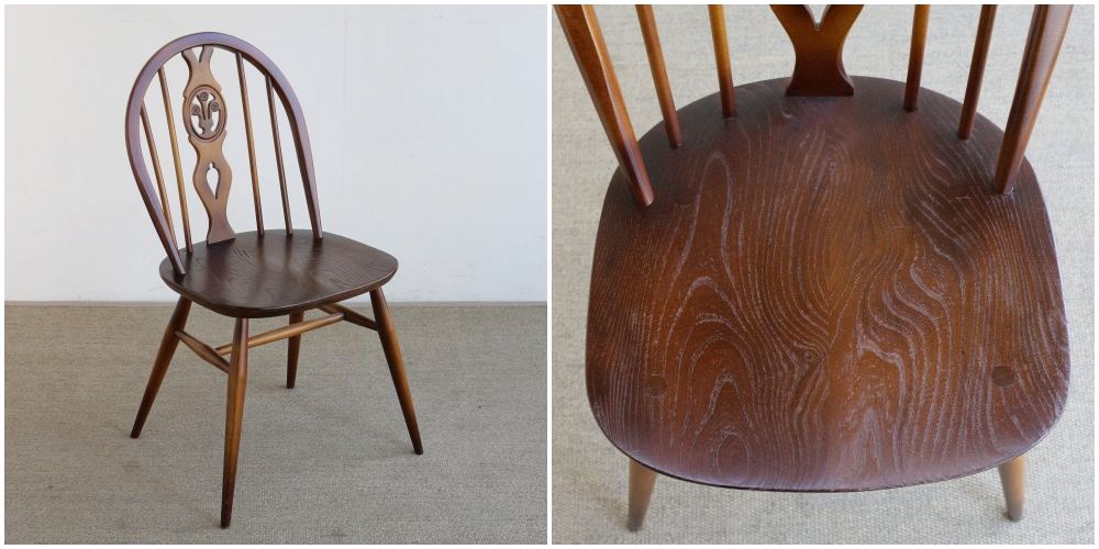 アーコール独特のウィンザースタイル♪ アーコール・フルール・ド・リス チェア VC102-001