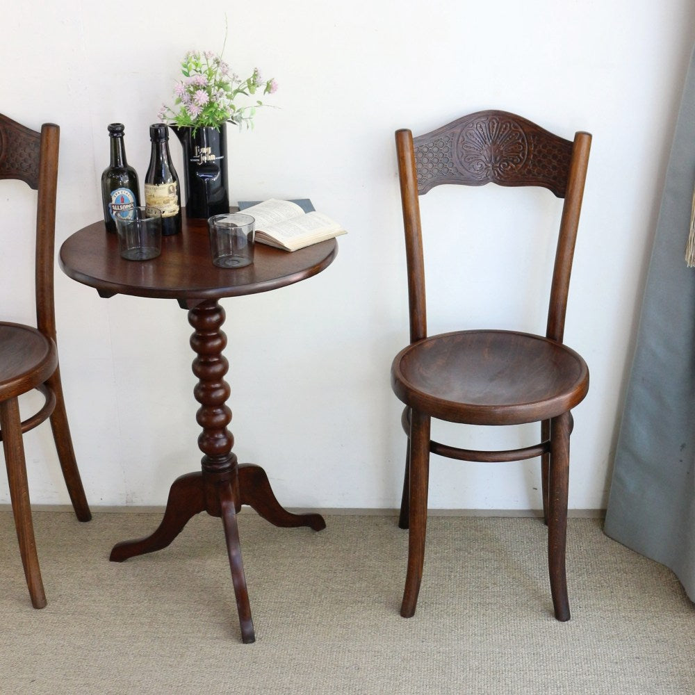 エンボスの模様もオシャレです♪ ベントウッドチェア VC102-138001