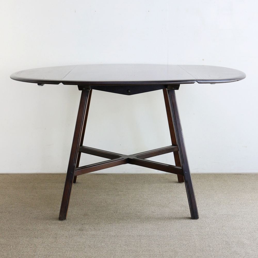 アーコールの丸テーブル♪ ドロップリーフテーブル VC102-186