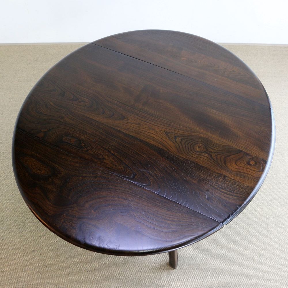 アーコールの丸テーブル♪ ドロップリーフテーブル VC102-186