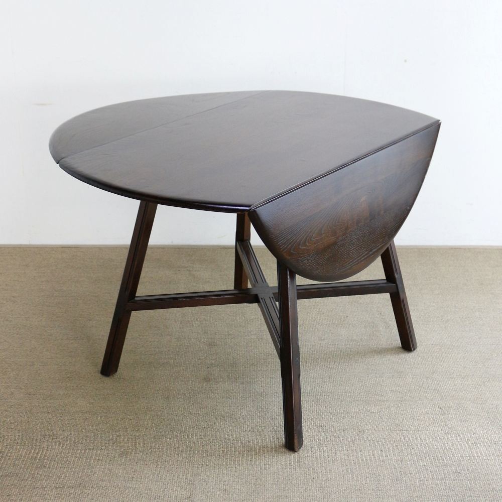 アーコールの丸テーブル♪ ドロップリーフテーブル VC102-186