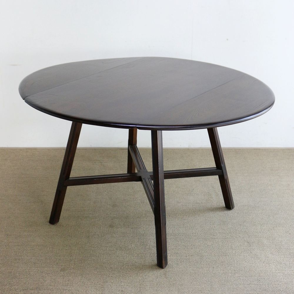 アーコールの丸テーブル♪ ドロップリーフテーブル VC102-186