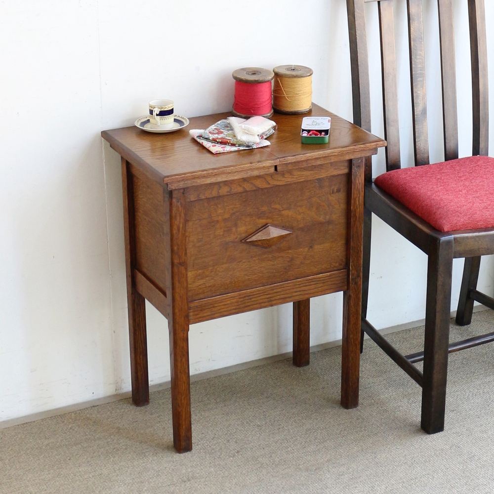 オシャレな収納ボックスに♪ ソーイングボックス VC103-017