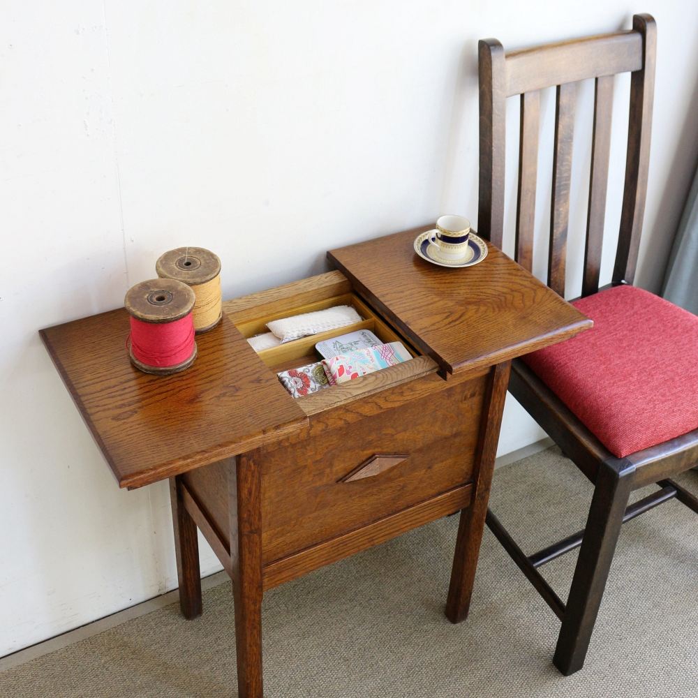 オシャレな収納ボックスに♪ ソーイングボックス VC103-017