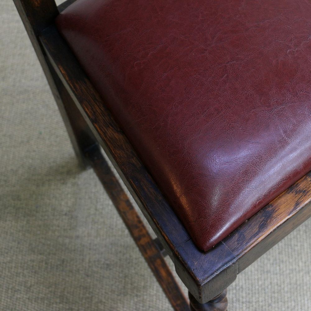 オシャレなツイストに一目惚れ♪ ダイニングチェア VC103-295