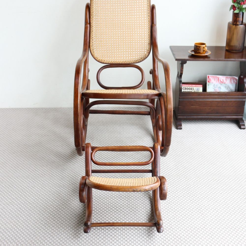 オシャレなベントウッド♪ ロッキングフットスツール VC104-153