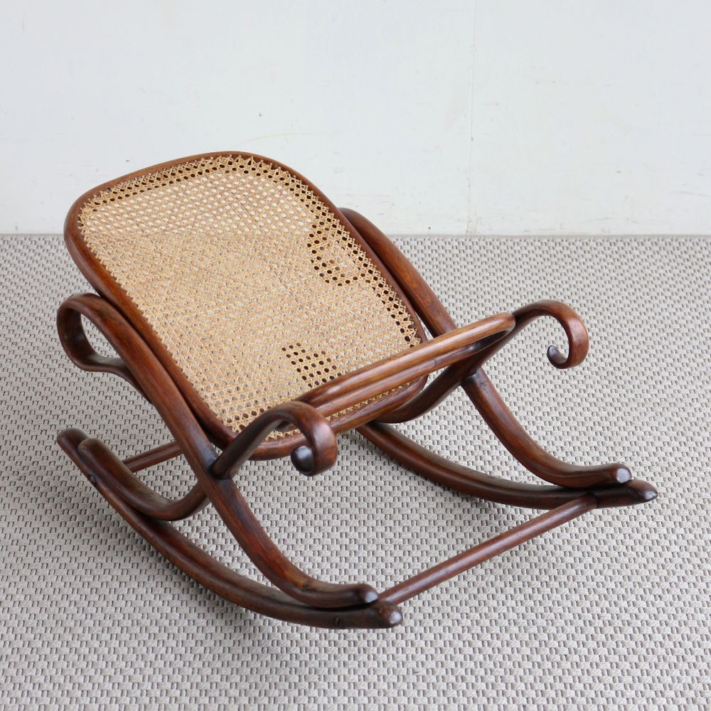 オシャレなベントウッド♪ ロッキングフットスツール VC104-153