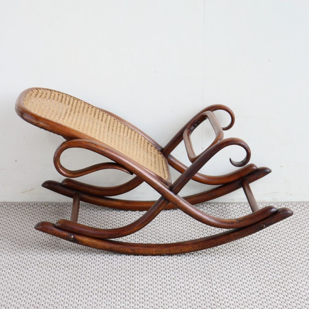 オシャレなベントウッド♪ ロッキングフットスツール VC104-153