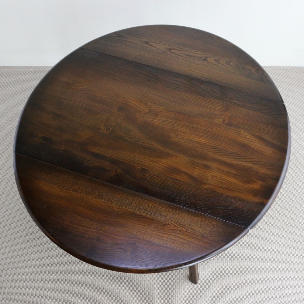 アーコールの丸テーブル♪ ドロップリーフテーブル VC104-159