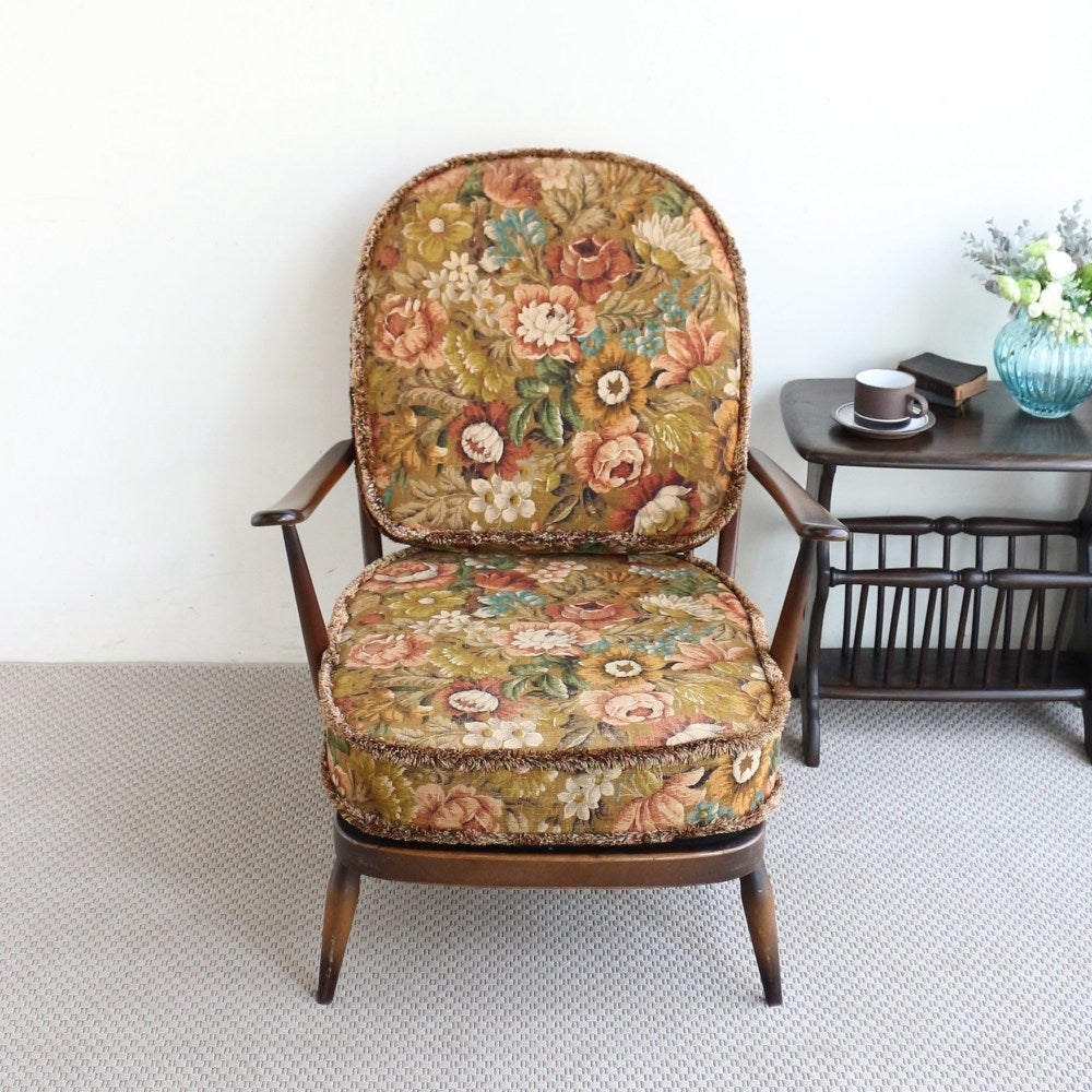 ゆったり過ごそう♪ ヴィンテージ・アーコール・イージーチェア【Ercol/No.252】 VC104-170