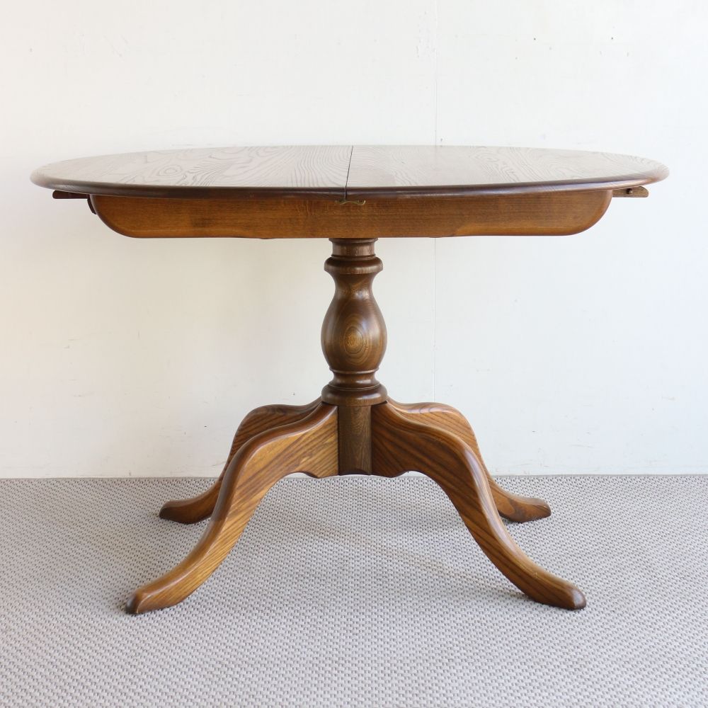 オシャレなアーコール♪ エクステンション ダイニングテーブル 【ERCOL / No.1117】 VC104-176