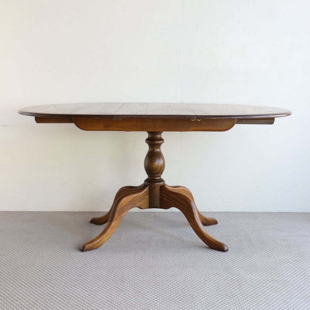 オシャレなアーコール♪ エクステンション ダイニングテーブル 【ERCOL / No.1117】 VC104-176