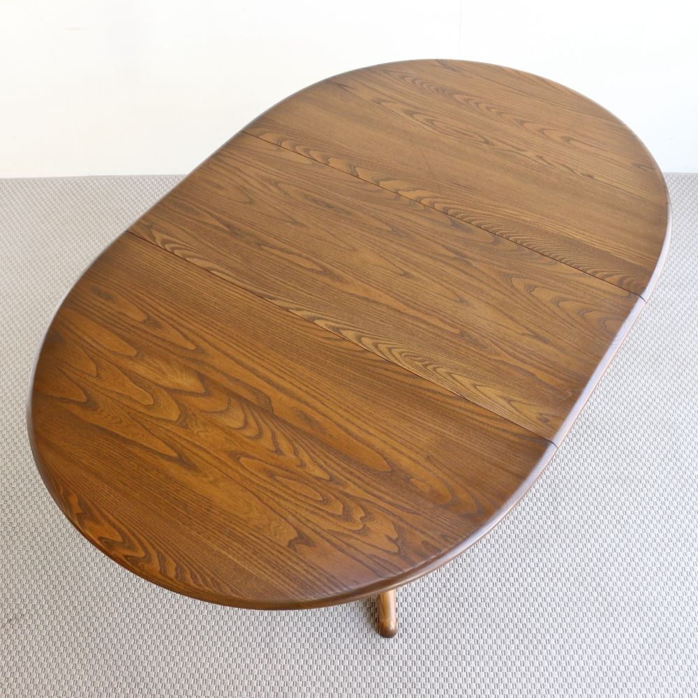 オシャレなアーコール♪ エクステンション ダイニングテーブル 【ERCOL / No.1117】 VC104-176