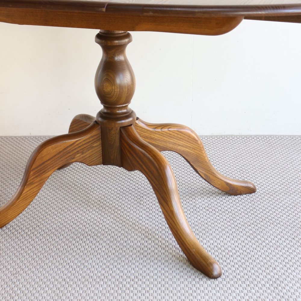 オシャレなアーコール♪ エクステンション ダイニングテーブル 【ERCOL / No.1117】 VC104-176