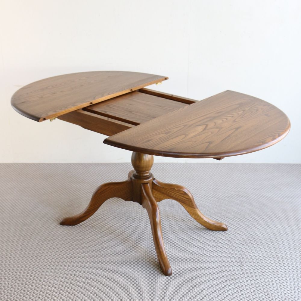 オシャレなアーコール♪ エクステンション ダイニングテーブル 【ERCOL / No.1117】 VC104-176